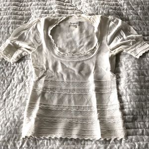 Vintage Bebe Scoopneck Top